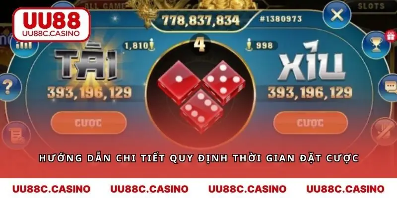 Hướng dẫn chi tiết quy định thời gian đặt cược